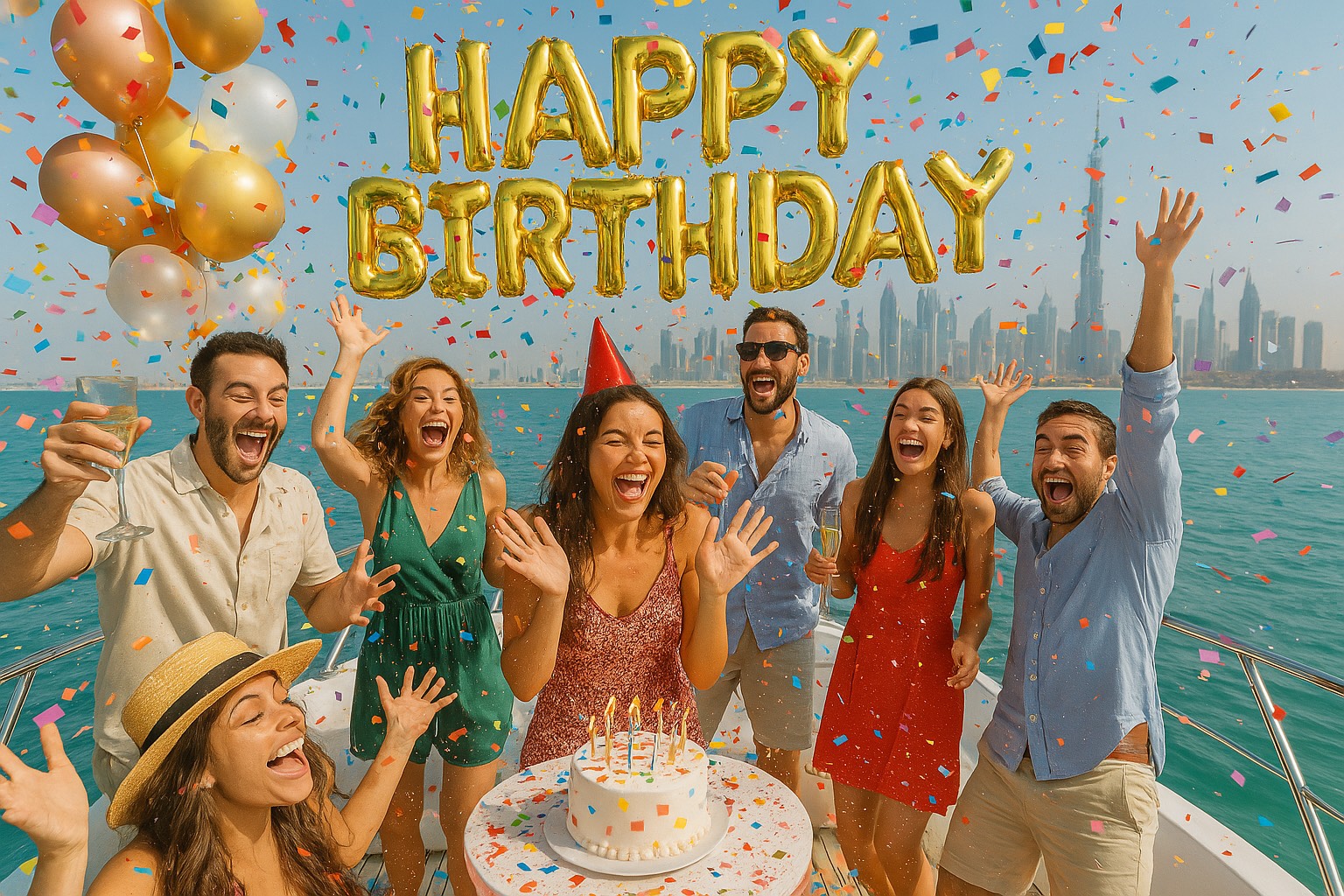 Birthday Party On Yacht